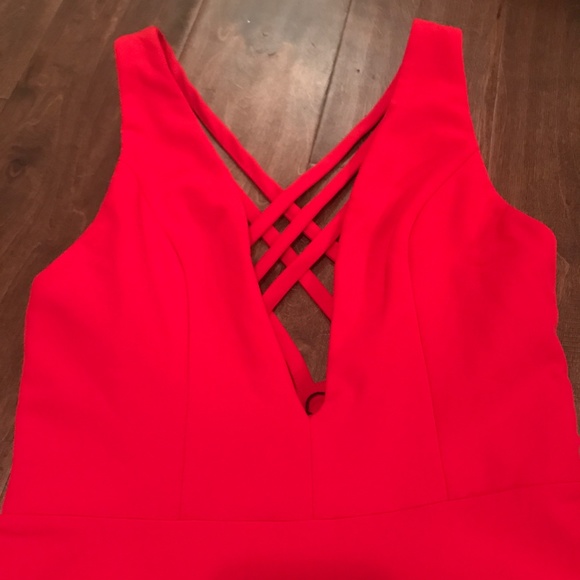 NWT NBD Ride Or Die Dress in Red - Picture 3 of 5